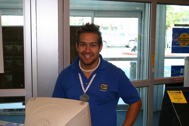tommy workin the door